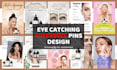 do creative professional pinterest pins design