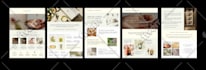 create a professional media kit, ebook for influencers and kol
