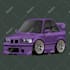 draw your car into vector cartoon caricature