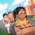 create vibrant illustration for your children book