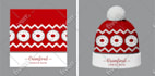 design custom beanies, hats, caps mockup and tech pack