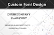 develop or modify custom font design font ttf and otf