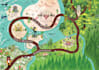 illustrate a creative vector map