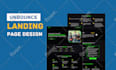 create landing page using unbounce, instapage, convertri
