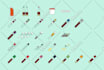design unique, beautiful simple icon set pack