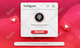 create unique instagram logo with free mockup