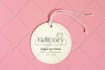 design luxury clothing tag, hang tag, and clothing labels in 4hrs