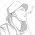 draw a cartoon of yourself