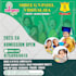 design admission started flyer, shool flyer, educational center flyer