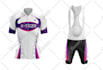 design and render a realistic leggins or rashguard compression shirt