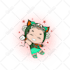 create cute gaming plushies stickers