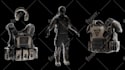 create 3d environments and concept art for games and movies