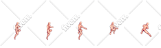 make custom 2d pixel art sprite animations for games