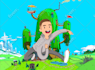 draw you as cartoon adventure time character