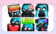 draw cute custom chibi twitch panels for you