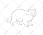 draw unique one line art, minimalist line art, vector line art illustration