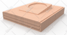 do the 3d modeling of your pieces