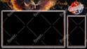 create static stream overlay graphics for twitch, yt, and fb