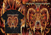 design killer metal band t shirt artwork in dark style