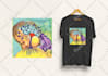 create illustrations and designs for t shirt and more