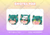 create custom chibi emotes or sub badges for twitch, discord, vtuber