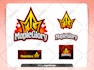 create mascot logo for esport sport team game twitch mixer