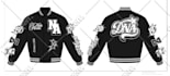design streetwear varsity jackets, letterman jacket for you