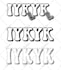 aesthetic 70s retro vintage custom hand lettering typography