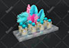 do product display counter, posm items, retail display stand