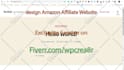 create amazon affiliate website or amazon affiliate marketing autopilot website
