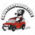create a retro cartoon mascot logo in 30 style