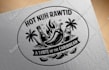 do unique rustic stamp badge logo