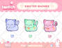 draw cute sub badges for twitch, discord