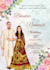 design caricature wedding invitation in 48 hour
