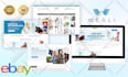 design ebay store, ebay listing template, ebay shop design