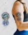 draw your color tattoo design with a real tattoo artist