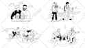 draw vector illustration and icons for web or mobile app
