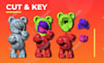 fix, cut and key, and articulate your 3d model for printing