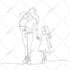 create elegant custom one line art illustrations