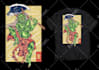 draw anime or japanese illustration for t shirt