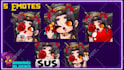 create twitch and discord emotes for you