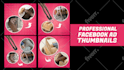 design facebook video ad thumbnail