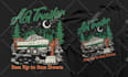 make vintage design for t shirt with western vibes