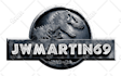 put your text or your name on jurassic world logo