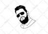 draw minimalist team avatars for startup website in notion style
