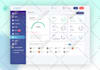 design a high converting saas landing page in figma