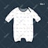 do cute baby seamless pattern design for textile print