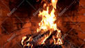 do 4k relaxing fireplace video with crackle sounds up to 24h