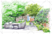 draw architectural perspectives and sketches in high quality