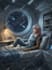 do dnd fantasy sci fi character or landscape illustration